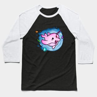 Water Dolphin Baseball T-Shirt